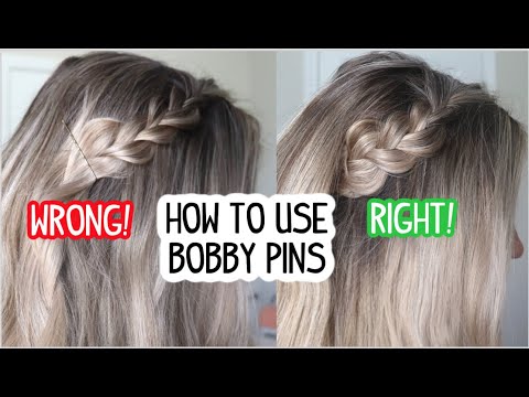 HOW TO USE BOBBY PINS! Best Bobby Pins & How To Use...