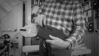 preview picture of video 'Compact iPad or MacBook Air 11 and iPhone or iPod fabric shoulder bag'