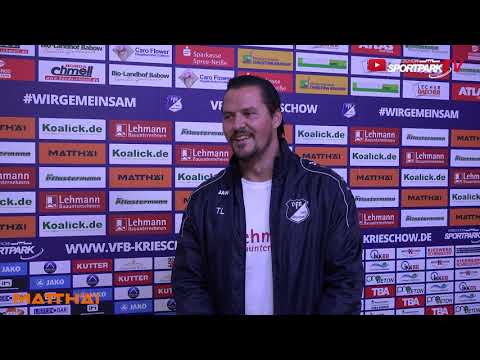 5. Spieltag Oberliga 2020/21 | VFC Plauen vs. VfB Krieschow Interview vor dem Spiel mit Toni Lempke