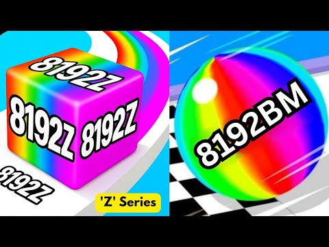 Jelly Run 2048 🍬 [256z ➜ 8192z | Z Series | High Scores] vs Ball Run 2048 Infinity Mode ♾️ 🔥