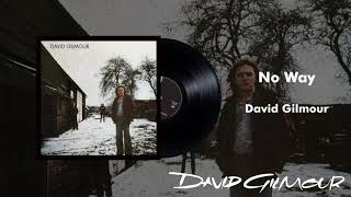 David Gilmour - No Way (Official Audio)