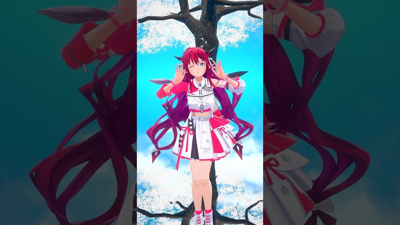 さくらんぼメッセージ踊ってみた #ホロライブ #shorts #dance #踊ってみた