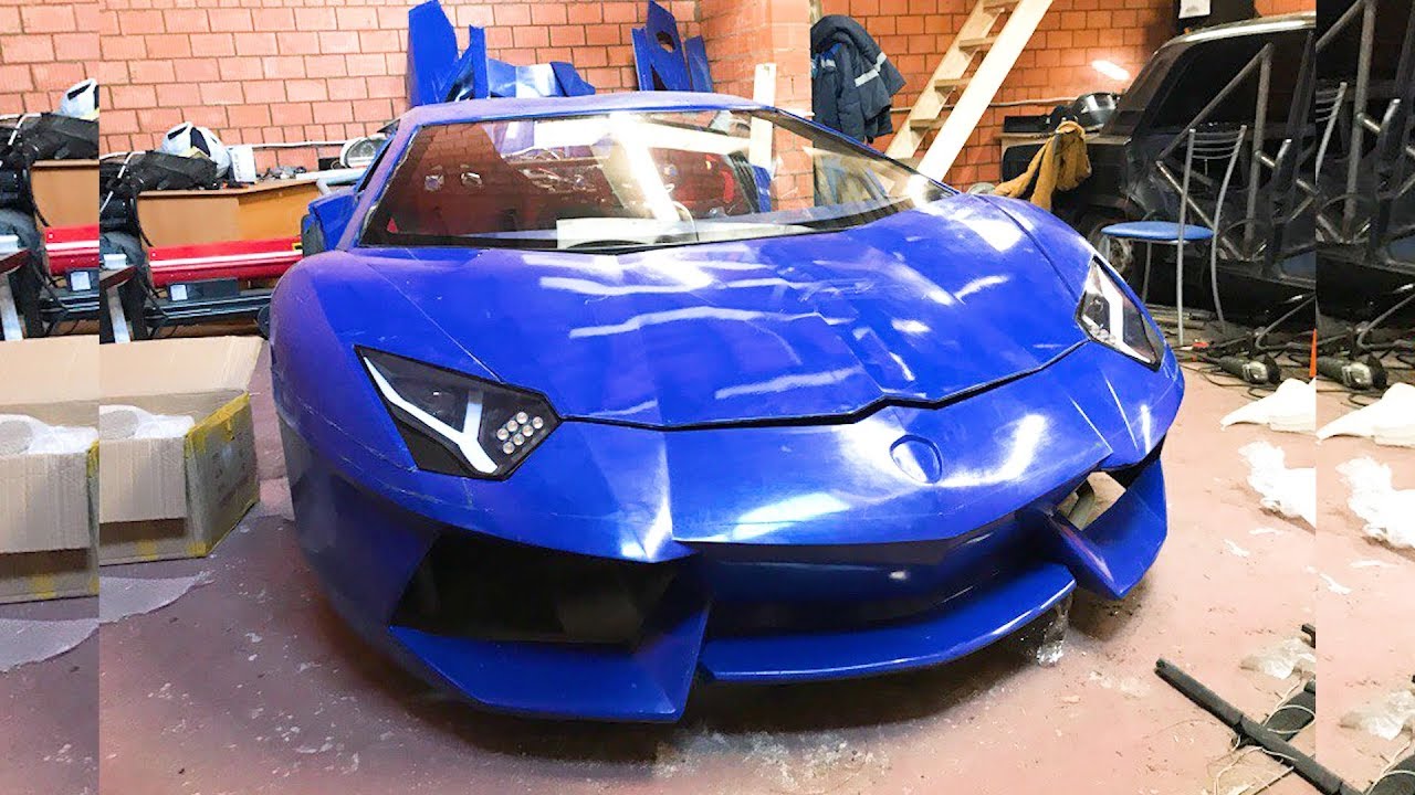 САМОДЕЛЬНЫЙ ЛАМБОРГИНИ / 24 серия: САЛОН, ФОНАРИ, ЛАМБО-ДВЕРИ