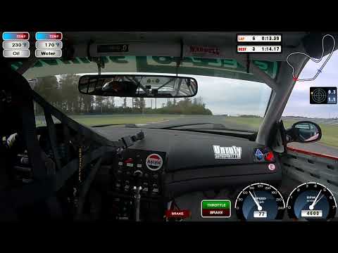 NJMP Lightning Race Spec E46 09/04/23 Fast Lap 1:14.17 Track Record