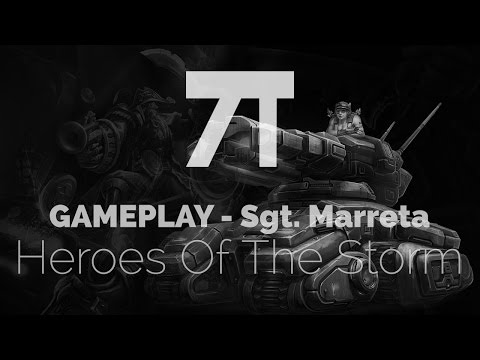 Heroes of The Storm - Sgt.Marreta Gameplay com @Tibetobr e @Vecet 1080p 60fps