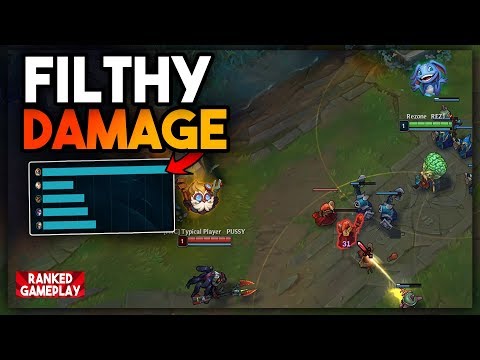 THE DAMAGE IS UNTOUCHABLE! DIAMOND ELECTROCUTE HEIMERDINGER VS FIZZ MID - League of Legends