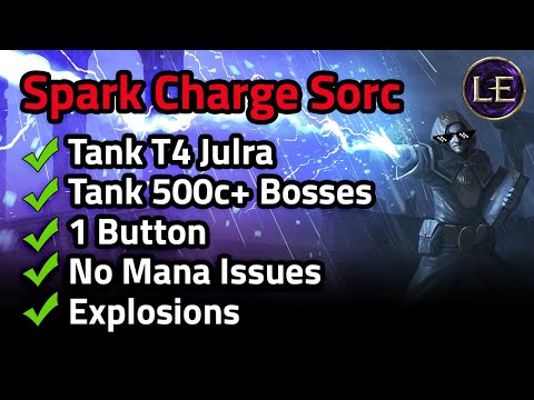 [1.0] Tank Everything! 500+ Corruption! Mana Stacking Sorcerer Spark Charge Build Guide - Last Epoch