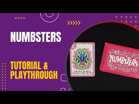 Numbsters Solo Tutorial and Playthrough | DaniCha