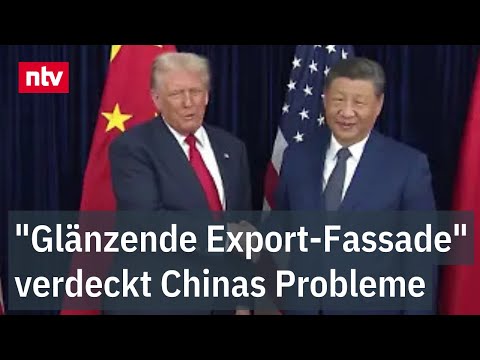 "Glänzende Export-Fassade" verdeckt Chinas Probleme - Trumps Zölle wirken doch | ntv