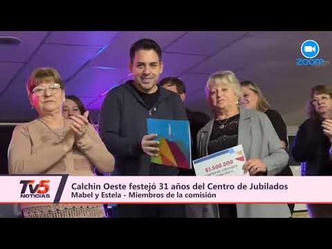 Calchin Oeste festejó 31 años del Centro de Jubilados