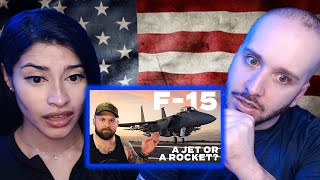 British Couple Reacts to F-15 Eagle - The Most Gangster Fighter Jet Of All Time