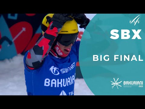 Jakob Dusek (AUT) | Gold Medal | Men's Snowboard Cross | Bakuriani 2023