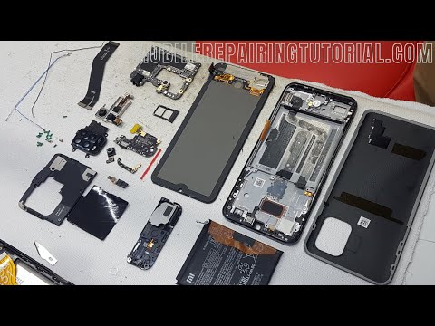 M2002J9G Disassembly, Xiaomi Mi 10 Lite 5G Disassembly