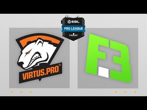 CS:GO - Virtus.Pro vs. Flipsid3 [Cbble] Map 1 - ESL Pro League Season 4 - EU Matchday 22