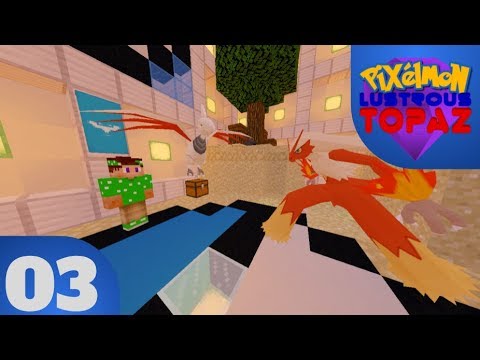 Pixelmon Lustrous Topaz Map Maker Walkthrough #3 - The Second Gym!