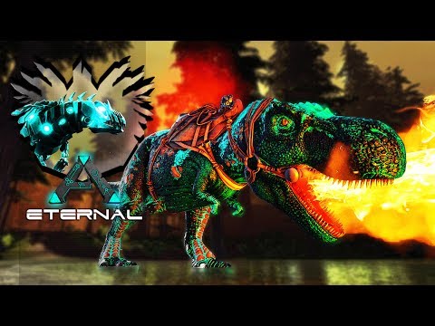 ARK EXPERT ETERNAL EP12 -  Um Taming Dificil, Prime Rex Enorme Torpor!