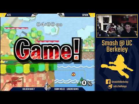 Golden Bair 7 - Melee Singles Losers Semis: Spark vs Azel