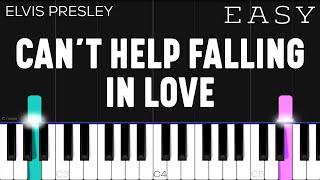 Download lagu Can t Help Falling In Love Elvis Presley EASY Pian... mp3