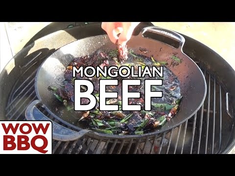 Weber Wok - Gourmet BBQ System - Mongolian Beef