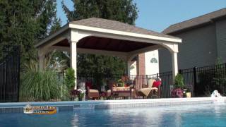 Country Lane Gazebos Traditional Vinyl Pavilion