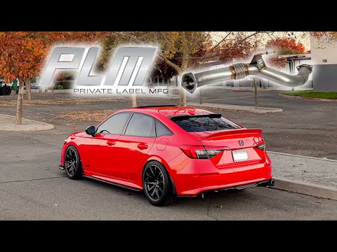 PLM Front Pipe (2022 Honda Civic Si)