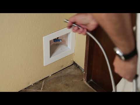 Refrigerator / Icemaker Supply Line - Installation