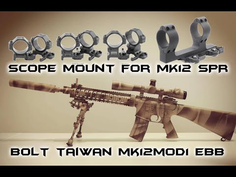 Which is the best scope mount for Lone Survivor Mk12mod1 & BOLT Taiwan EBB (Electric recoil) review