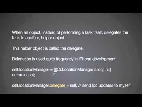 appBuilderTV.com Objective-c Delegation