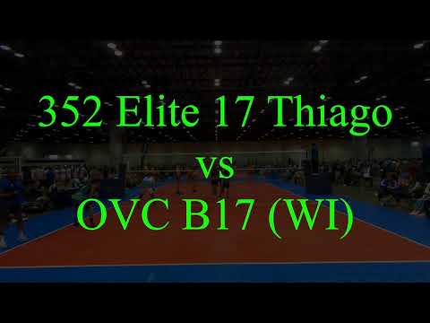 352 Elite 17 Lime Thiago vs OVC B17 WI