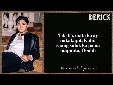 GAT - KAKAIBA Lyrics (Framed)