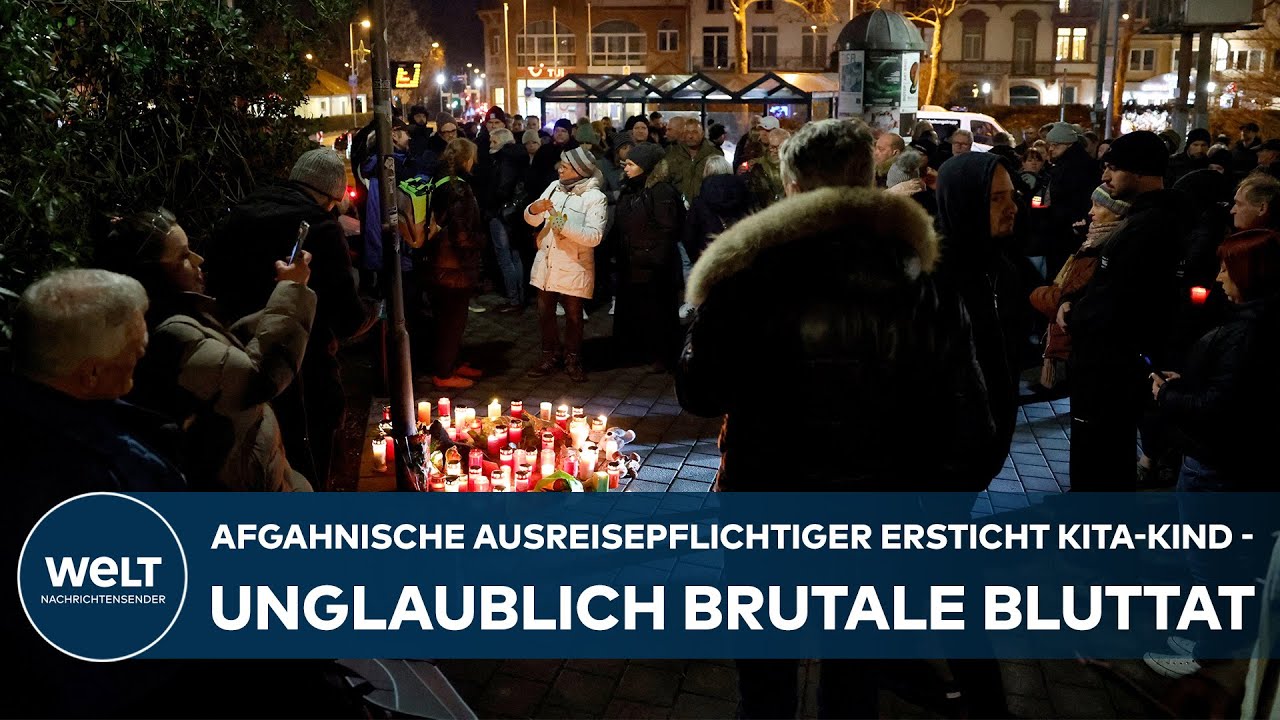 ENTSETZEN IN ASCHAFFENBURG: Messerstecher greift Kitagruppe an - Neueste Erkenntnisse zur Bluttat