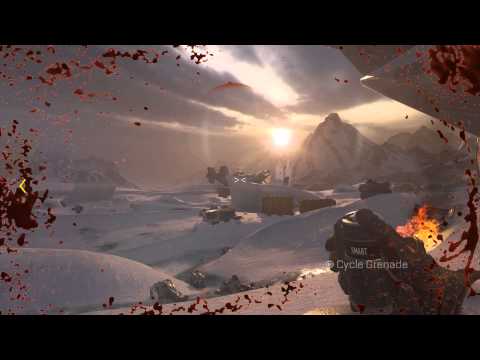 Call of Duty: Advanced Warfare - Crash: Atlas Attack in Antarctica Combat, Push Cargo, Fall Sequence