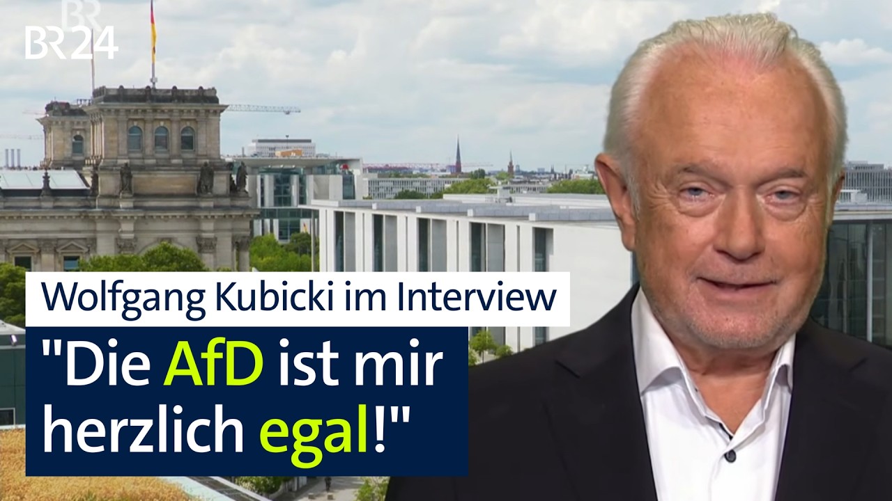 Wolfgang Kubicki, FDP-Parteivorsitzender zur Zukunft der FDP und Brandmauer | Kontrovers | BR24
