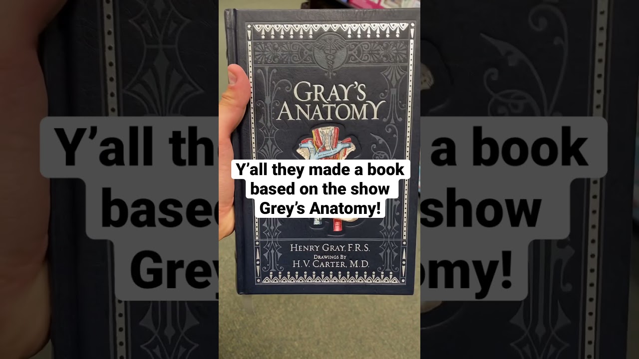 Grey’s Anatomy book!