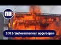 Enorme brand verwoest appartementencomplex in Oost Londen | NU.nl
