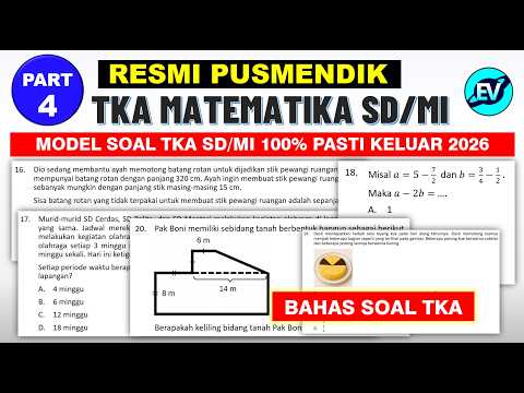Bedah Soal HOTS Matematika SD: Volume Kubus & Balok serta Jaring-jaring
