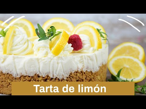 🍋Tarta de limón fresquita y sin horno