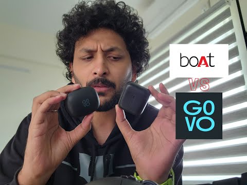 GOVO GOBUDS 600 vs Boat Airdopes 141 Unboxing & Comparison by CallmeShazzam | Malayalam with ENG Sub