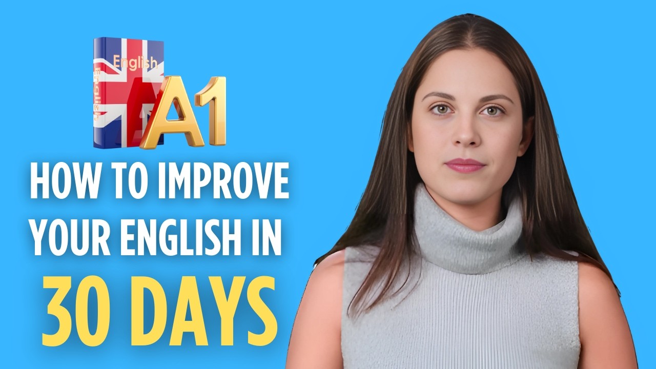 A1 English Listening Practice | How to Improve Your English in 30 Days