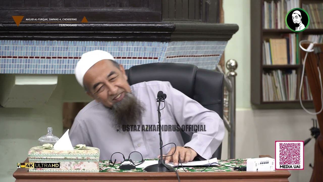 🟡 Koleksi Kuliah Ustaz Azhar Idrus | Masjid Al-Furqan, Simpang 4, Chendering, Kuala Terengganu | 4K