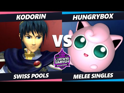Ludwig Invitational - Hungrybox (Jigglypuff) Vs. Kodorin (Marth) SSBM Melee Tournament