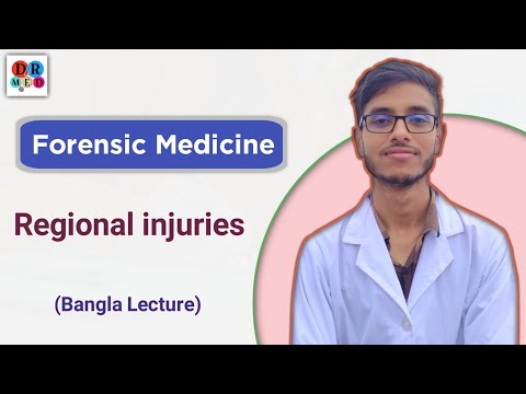 Regional injuries | Forensic medicine lecture bangla
