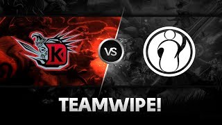 Mushi in action vs IG @ WPC-ACE League 2014