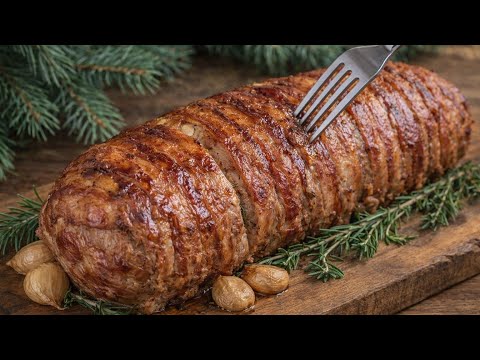 Everyone does this wrong.Juicy stuffed pork tenderloin wrapped in bacon.