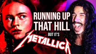 Running Up That Hill in the style of Master of Puppets (@metallica/@KateBushMusic)