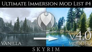 v4.0 COMPLETE ULTIMATE IMMERSION SE MOD LIST | Skyrim Special Edition