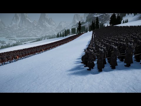 5,000 Roman Soldiers VS 5,000 Mongolian Soldiers - Ultimate Epic Battle Simulator 2