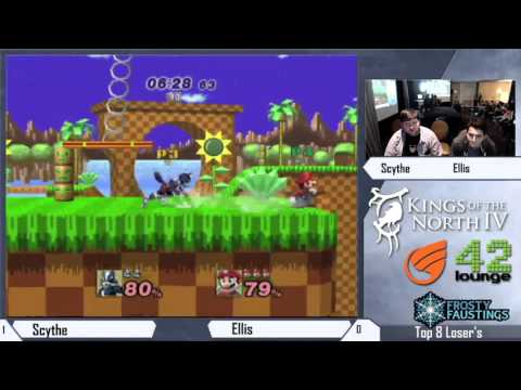 Kings Of The North IV - Scythe (Wolf) vs Ellis (Mario) - Top 8 Loser's Side