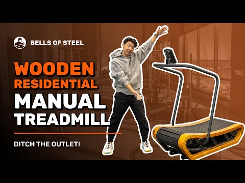 Wooden Residential Manual Treadmill Overview
