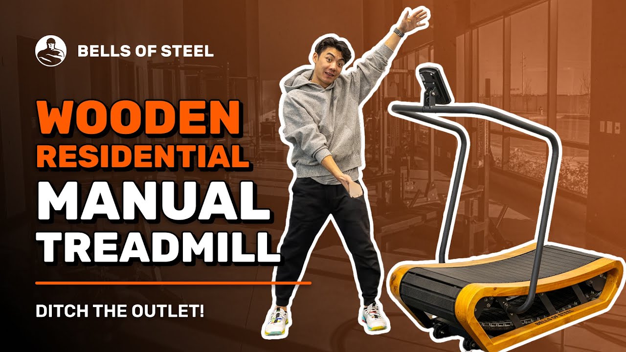 Wooden Residential Manual Treadmill Overview Thumb